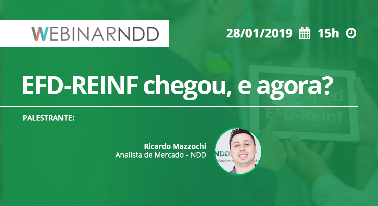 Webinar NDD - EFD-Reinf