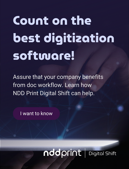 Banner about Digital Shift OCR Technology