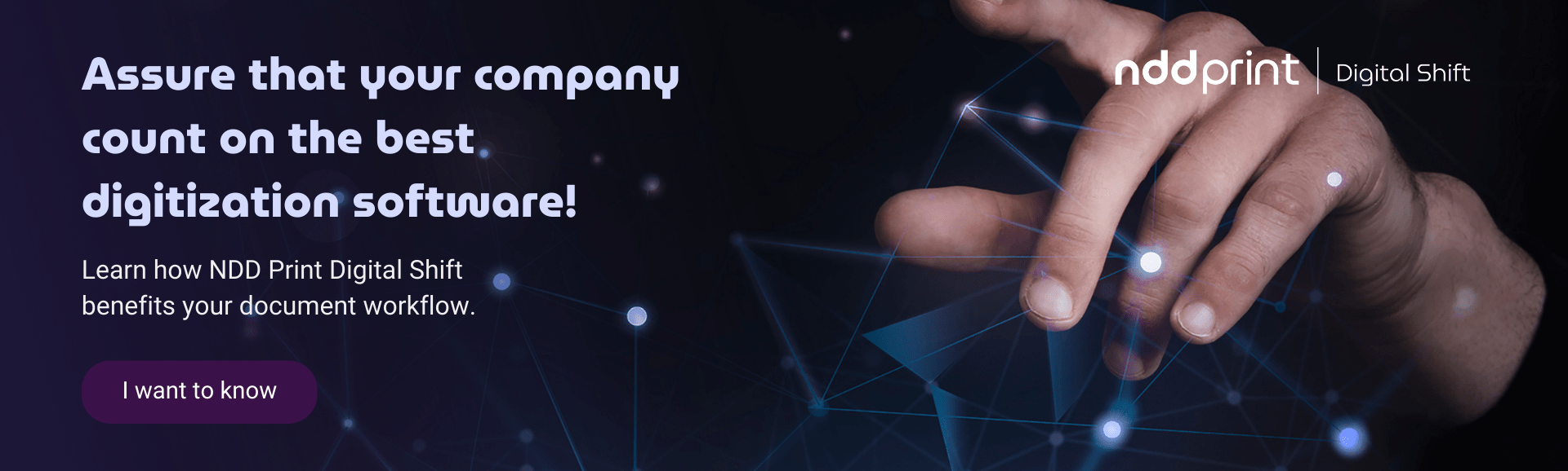 Banner about Digital Shift OCR Technology